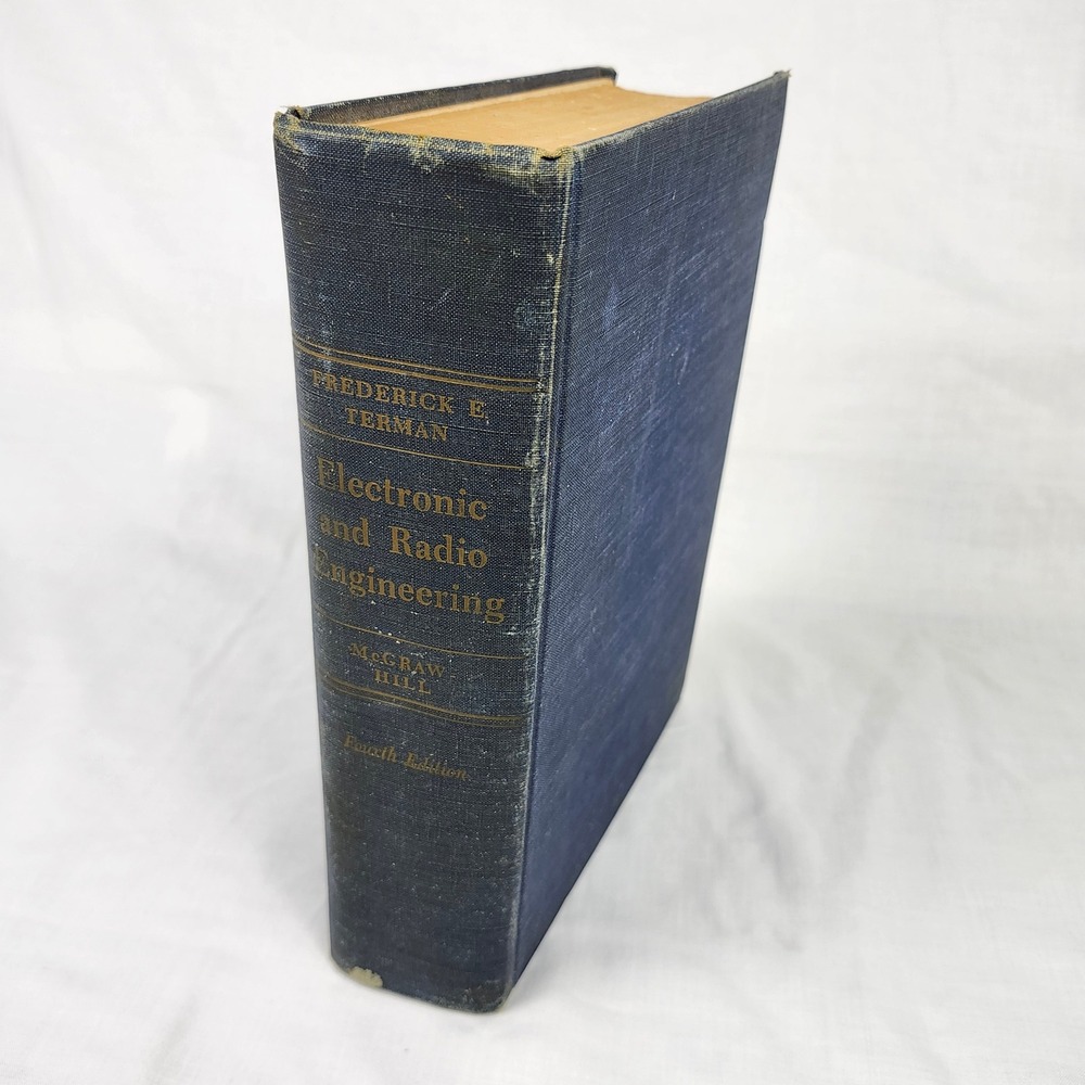 McGraw-Hill Electronic and Radio Engineering‎ Frederick Terman 4th Ed 1955 Blue